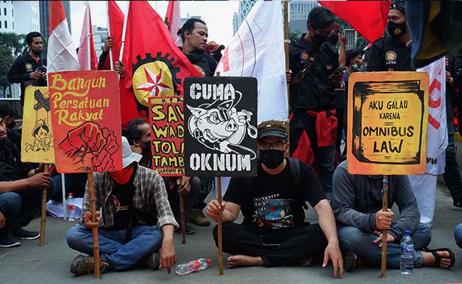 Demo Memperingati Hari Sumpah Pemuda 