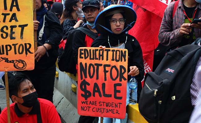 Demo Memperingati Hari Sumpah Pemuda 