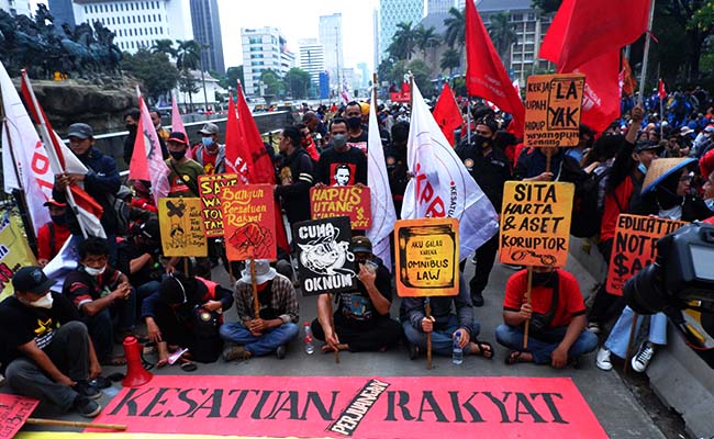 Demo Memperingati Hari Sumpah Pemuda 