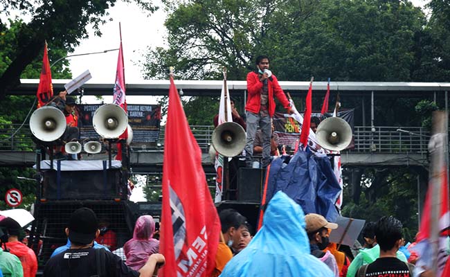Demo Memperingati Hari Sumpah Pemuda 