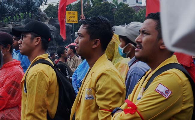 Demo Memperingati Hari Sumpah Pemuda 