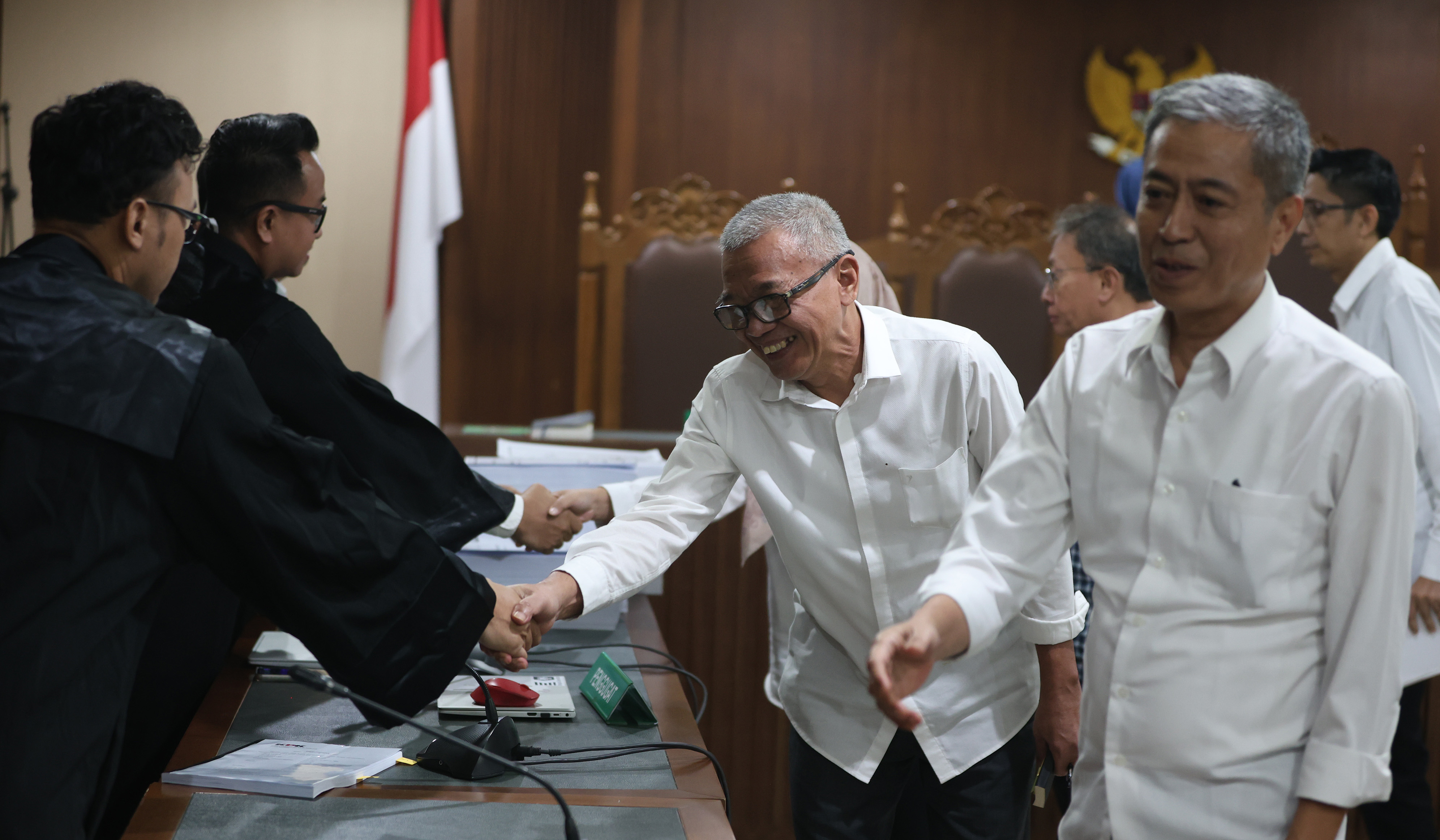 Sidang tuntutan korupsi izin TKA Kemnaker. (Agus Priatna/SinPo.id)