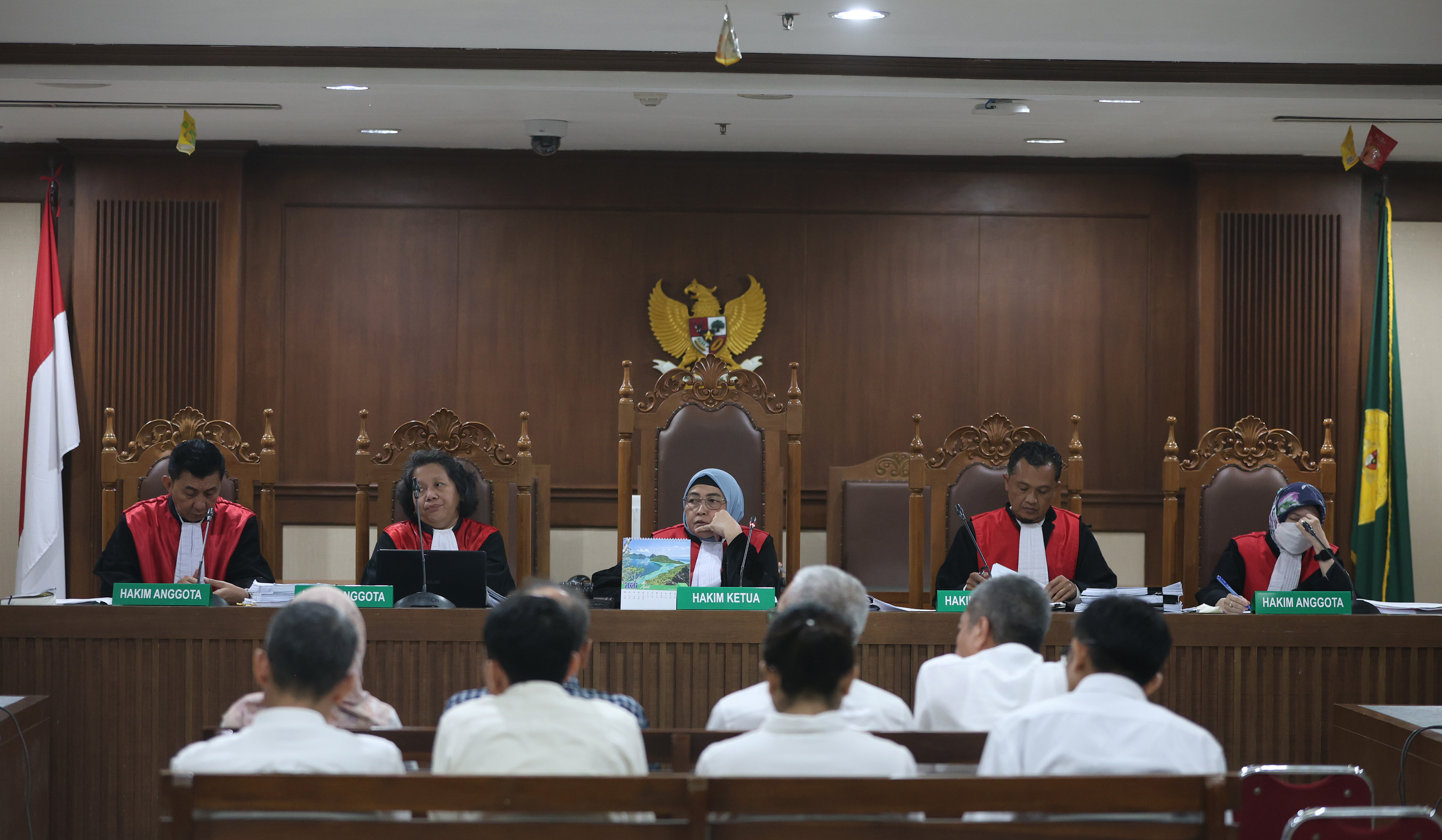 Sidang tuntutan korupsi izin TKA Kemnaker. (Agus Priatna/SinPo.id)