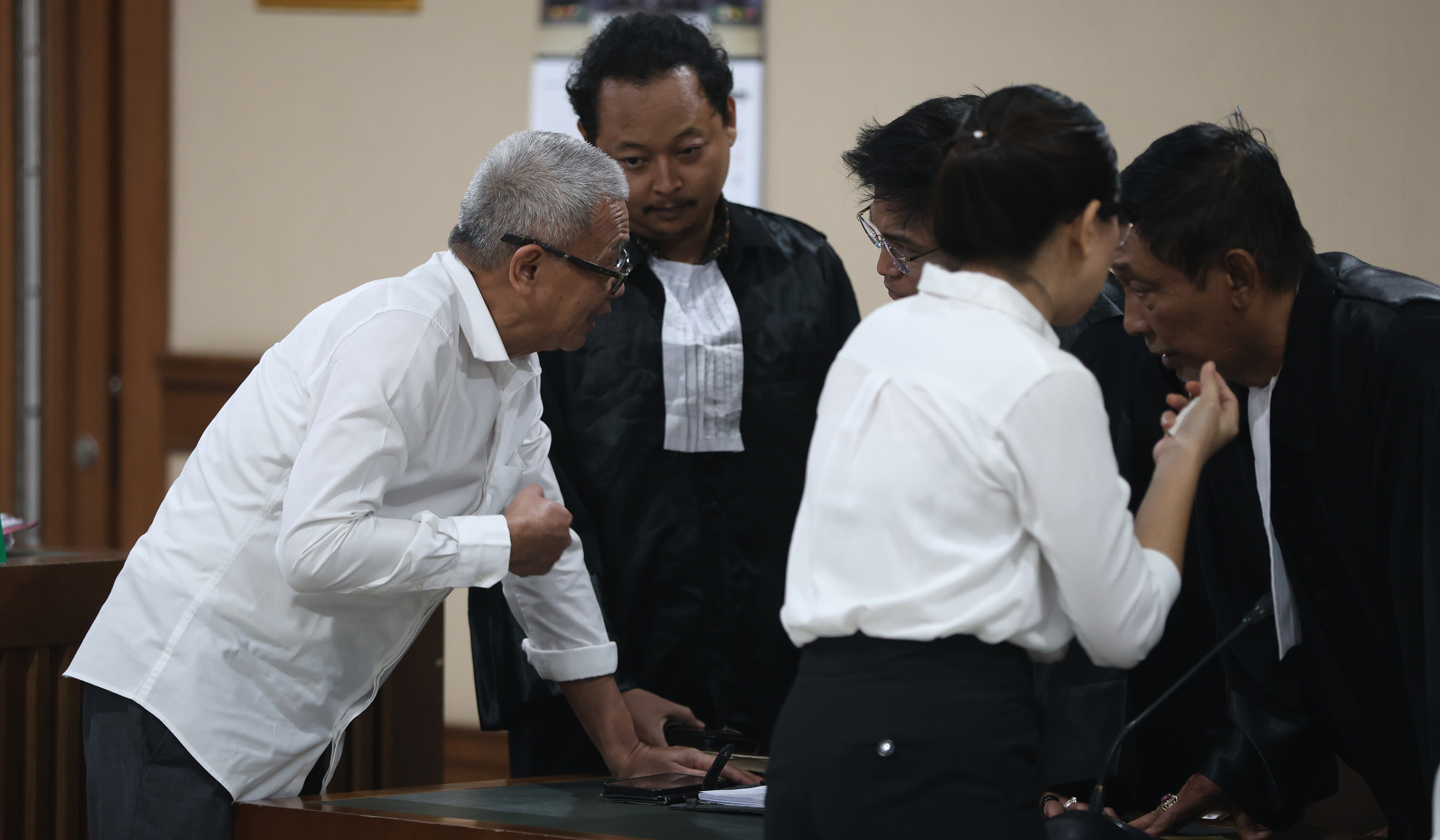 Sidang tuntutan korupsi izin TKA Kemnaker. (Agus Priatna/SinPo.id)