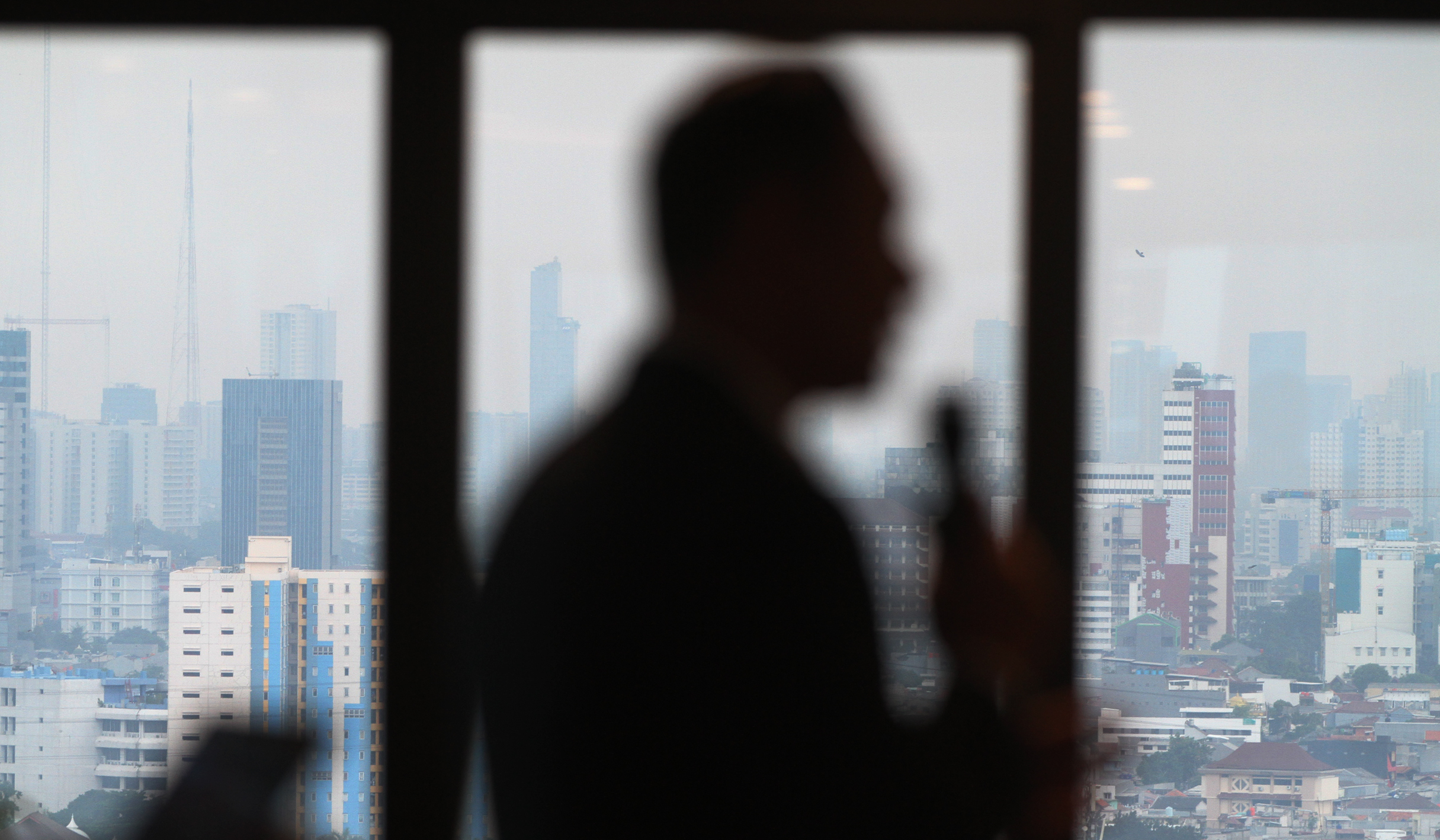 Paparan satu tahun pemerintahan Prabowo-Gibran. (Agus Priatna/SinPo.id)