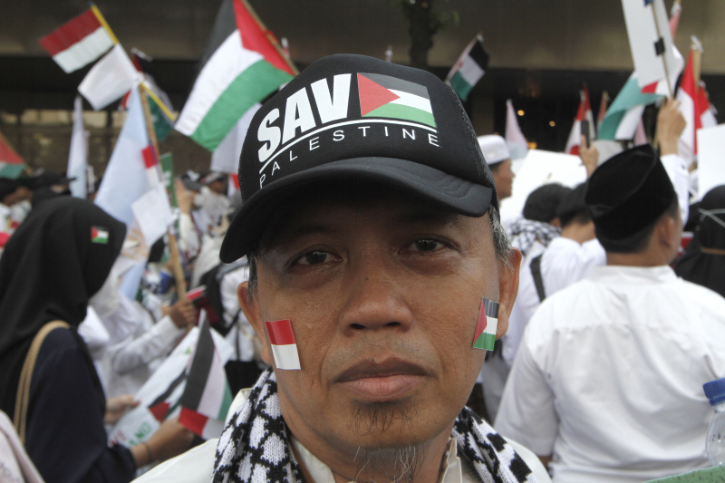 Aksi Demo Bela Palestina Di Depan Kantor PBB - Sinpo.id