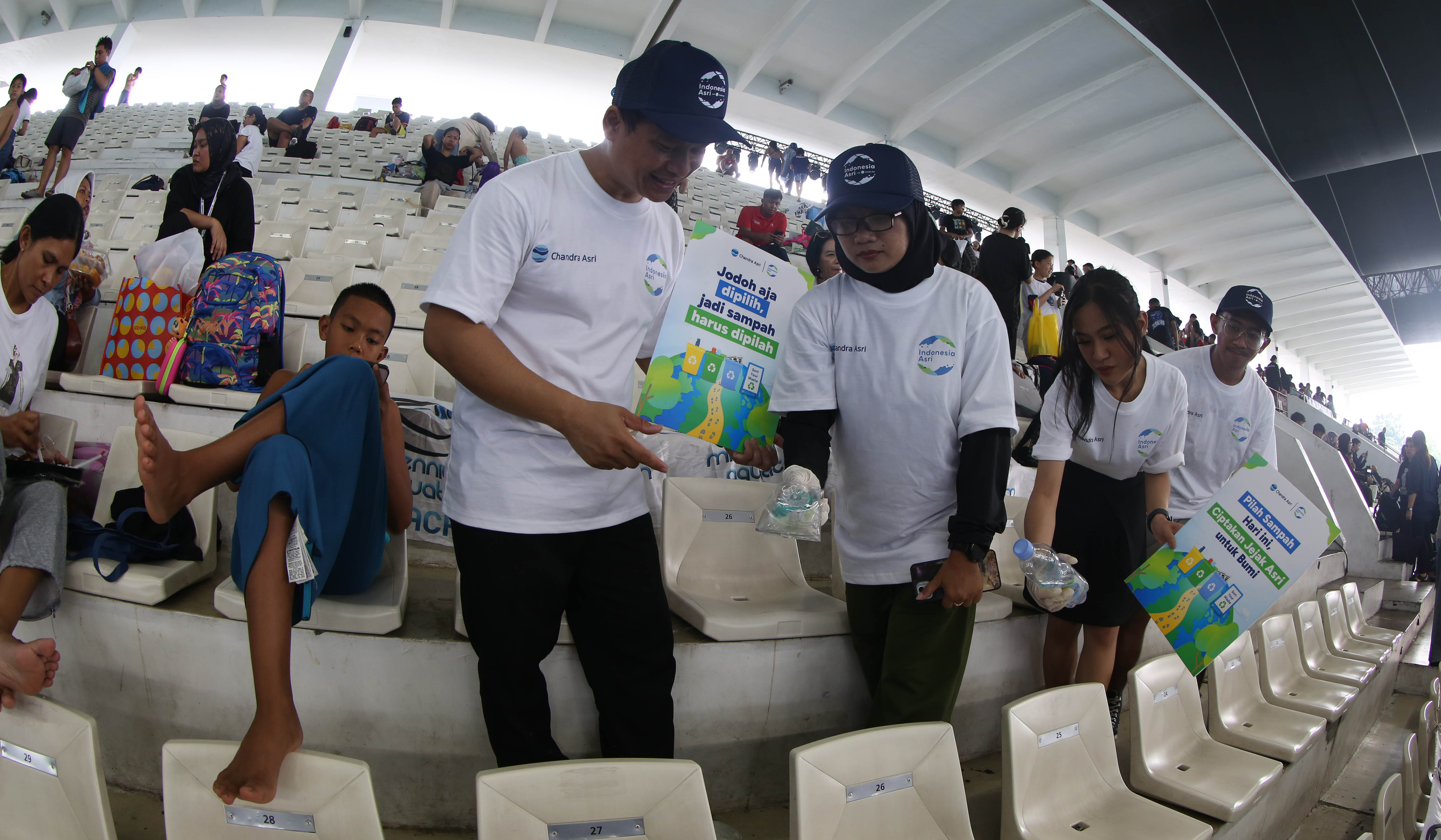 Aksi operasi semut di Indonesia Short Course Emerging Series 2026. (Agus Priatna/SinPo.id)