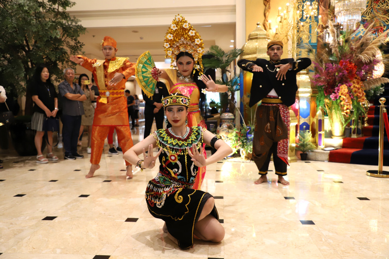 Hotel Borobudur merayakan aniversary yang ke-50 tahun (Ashar/SinPo.id)
