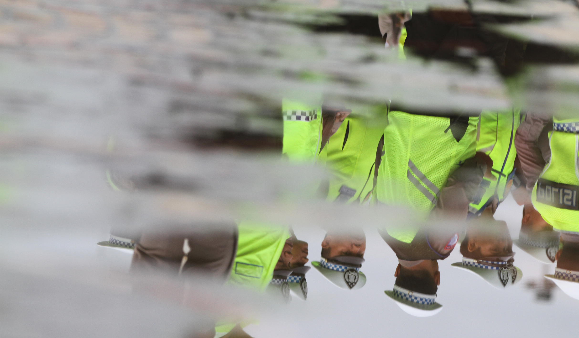 Apel gabungan pengamanan tahun baru 2026. (Agus Priatna/SinPo.id)