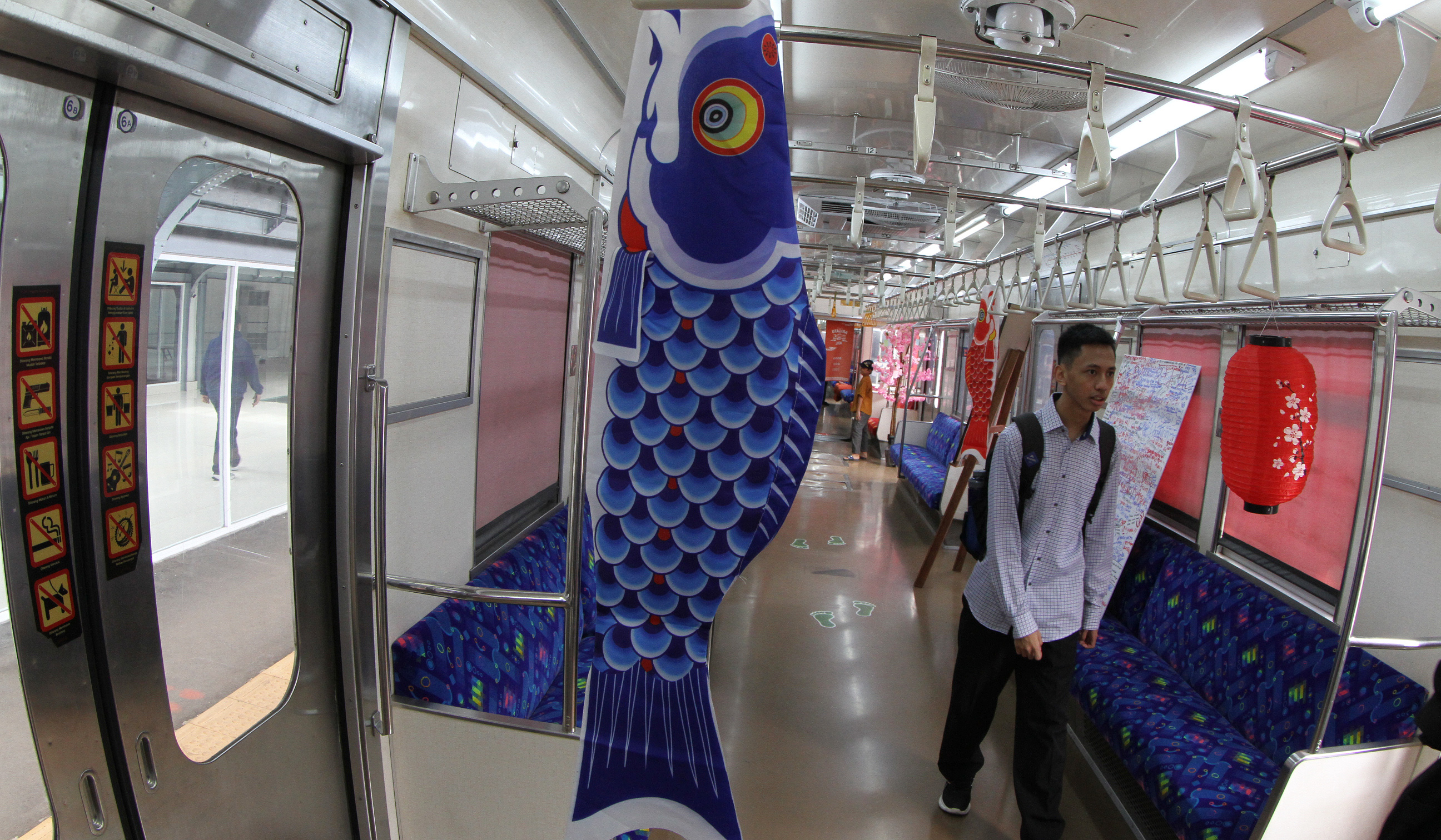 Museum mini di Stasiun Jakarta Kota. (Agus Priatna/SinPo.id)