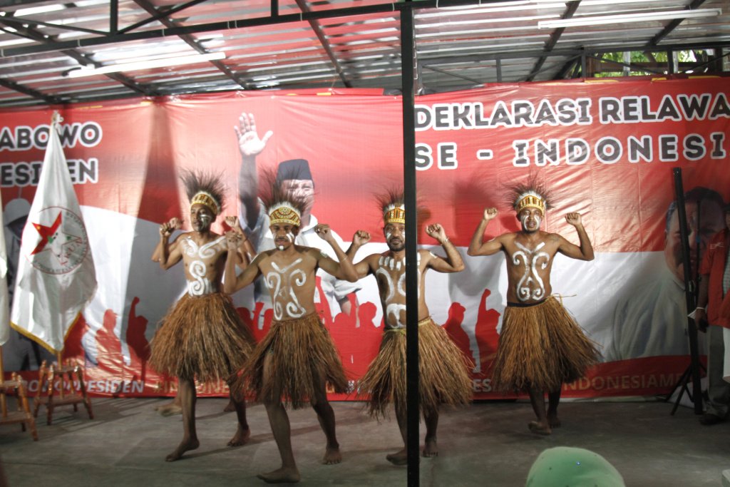 Advokasi Rakyat Untuk Nusantara (ARUN) mendeklarasikan untuk mendukung Prabowo di pilpres 2024 nanti (Ashar/SinPo.id)