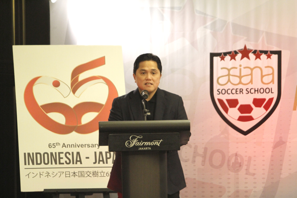 Asiana Soccer School jalin kerja sama dengan tim J-League Cerezo Osaka FC untuk melahirkan pemain muda sepak bola yang berbakat dan profesional (Ashar/SinPo.id)