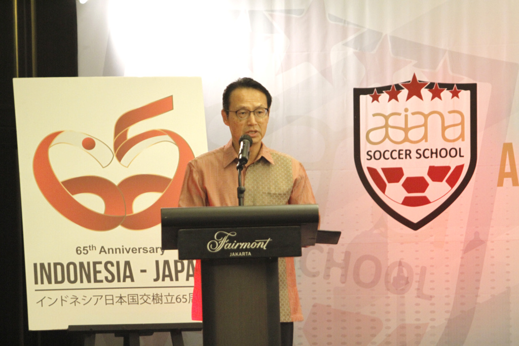 Asiana Soccer School jalin kerja sama dengan tim J-League Cerezo Osaka FC untuk melahirkan pemain muda sepak bola yang berbakat dan profesional (Ashar/SinPo.id)