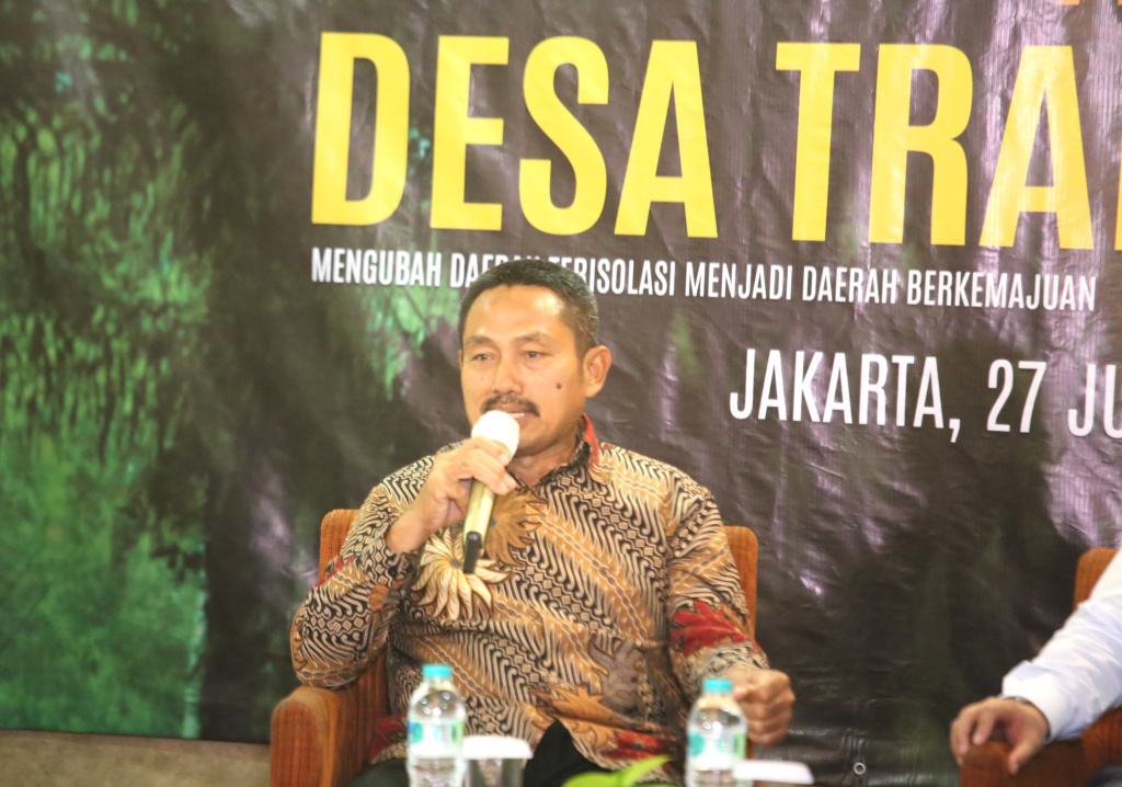 Aspekpir-BPDPKS menggelar konfrensi pers Kolaborasi Bikin Film Dokumenter Desa Transmigrasi Sawit (Ashar/SinPo.id)