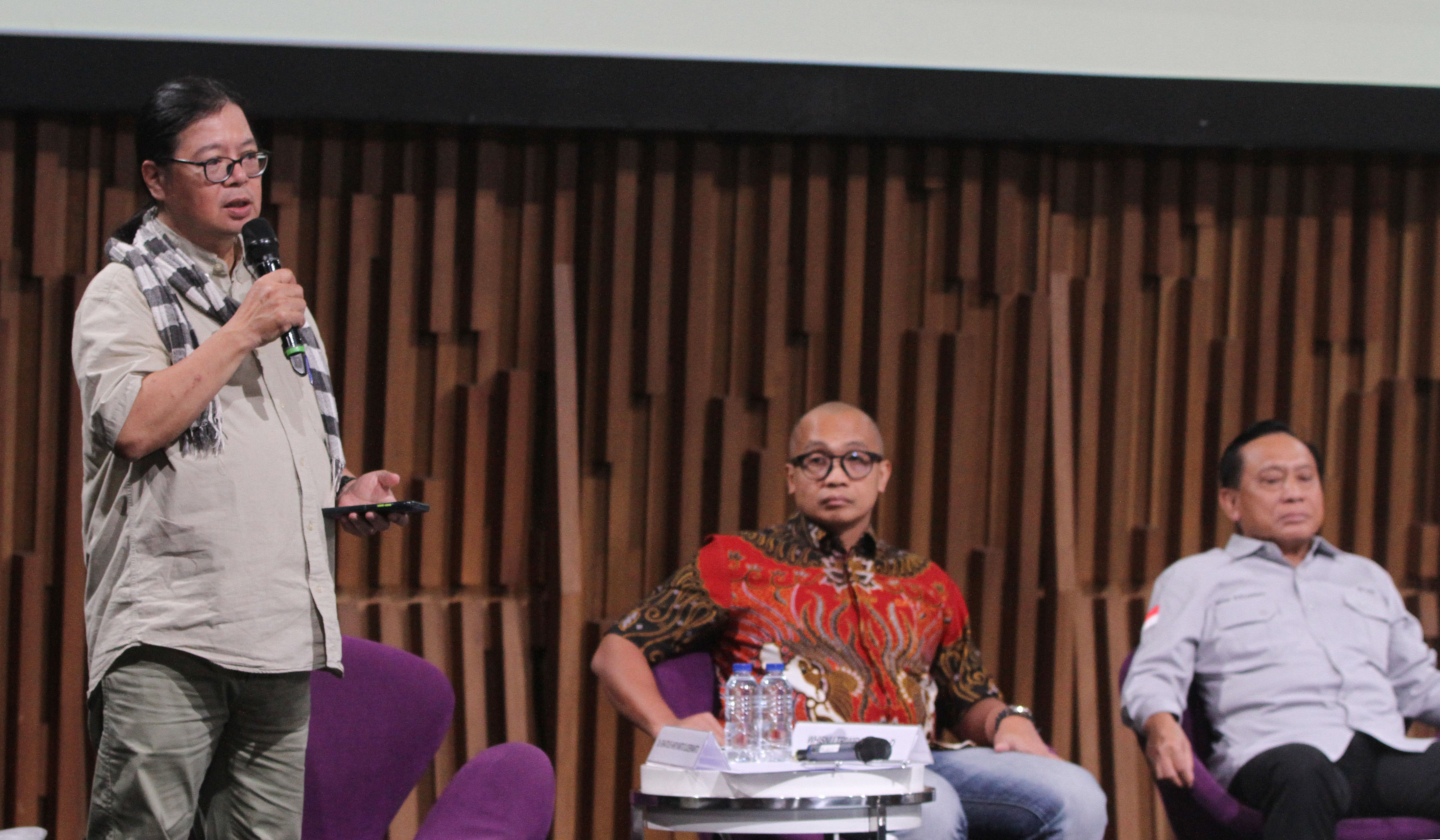 FGD yang digelar oleh Asosiasi Televisi Swasta Indonesia (ATVSI) di Jakarta. (Agus Priatna/SinPo.id)