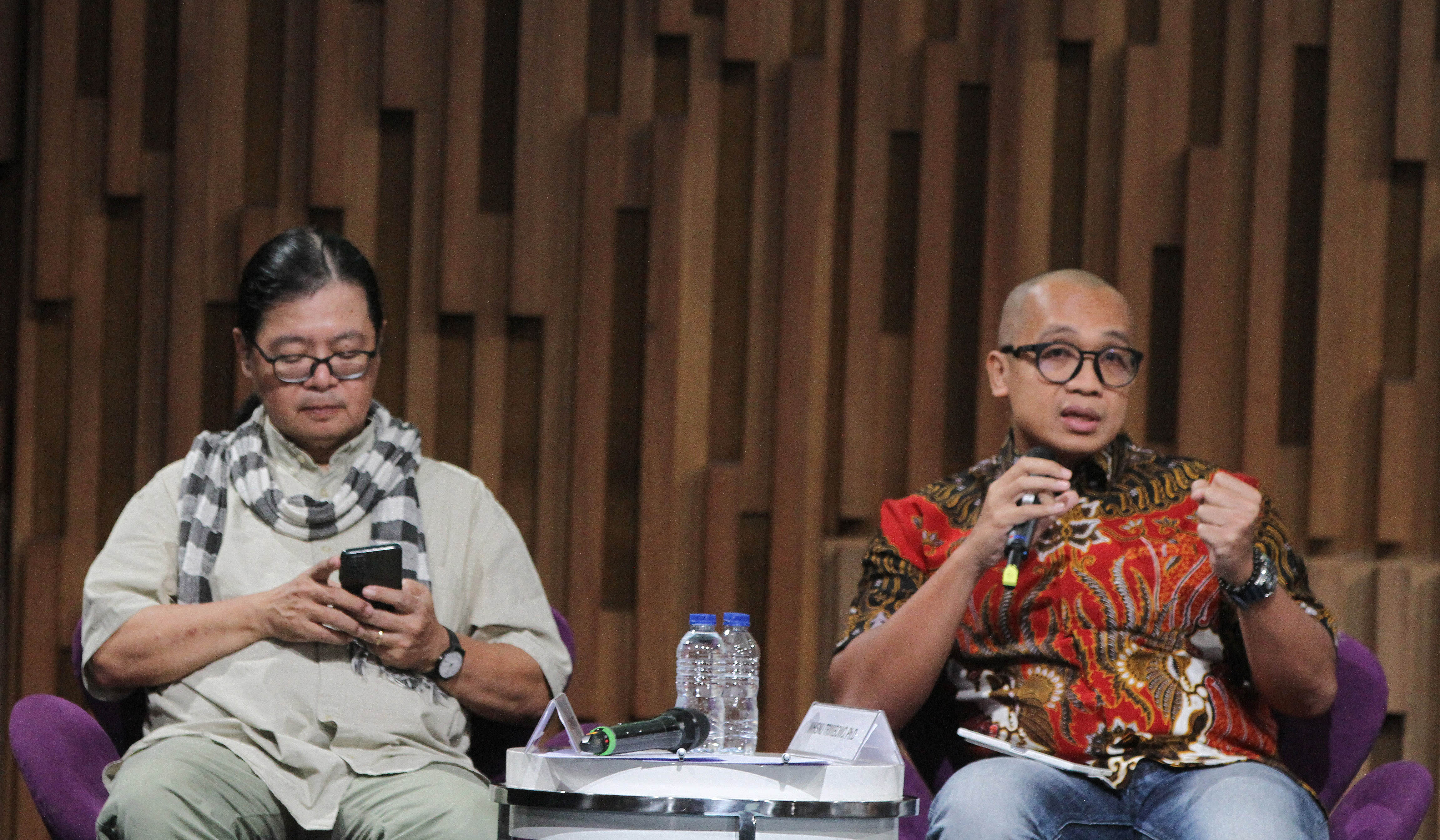FGD yang digelar oleh Asosiasi Televisi Swasta Indonesia (ATVSI) di Jakarta. (Agus Priatna/SinPo.id)