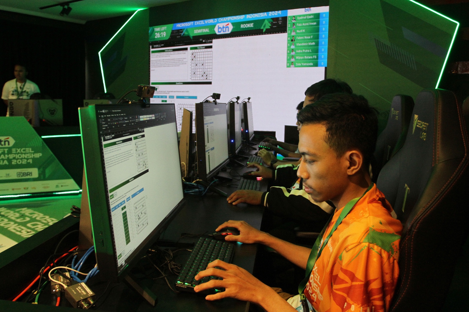 Axioo Pongo dukung gelar ajang Microsoft Excel World Championships (Ashar/SinPo.id)