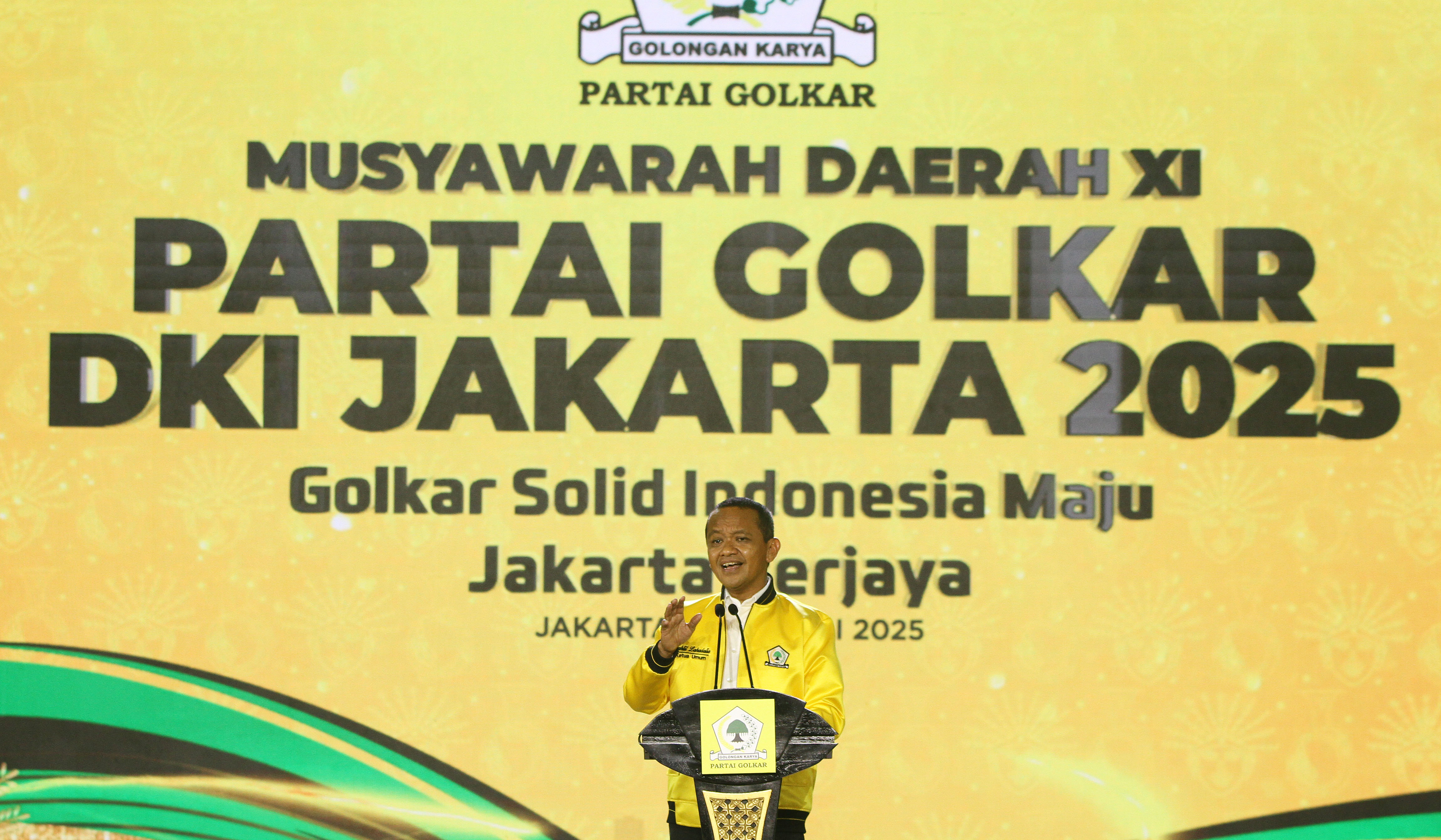 Musda Golkar Jakarta 2025. (Agus Priatna/SinPo.id)