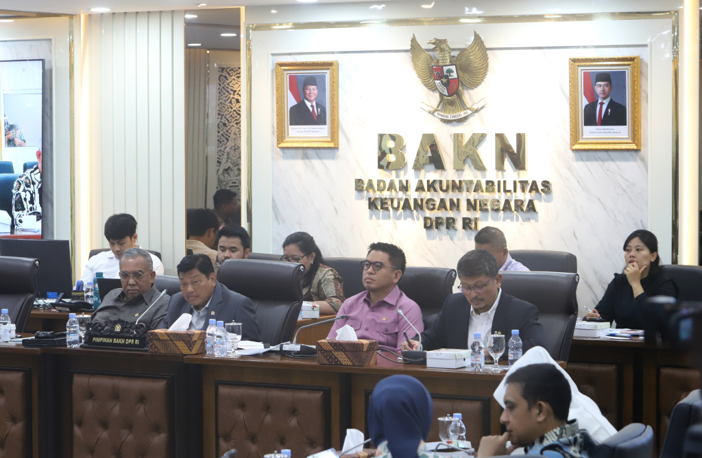 BAKN menggelar RDPU dengan BPKP membahas perhitungan kerugian keuangan negara atas kasus-kasus korupsi (Ashar/SinPo.id)