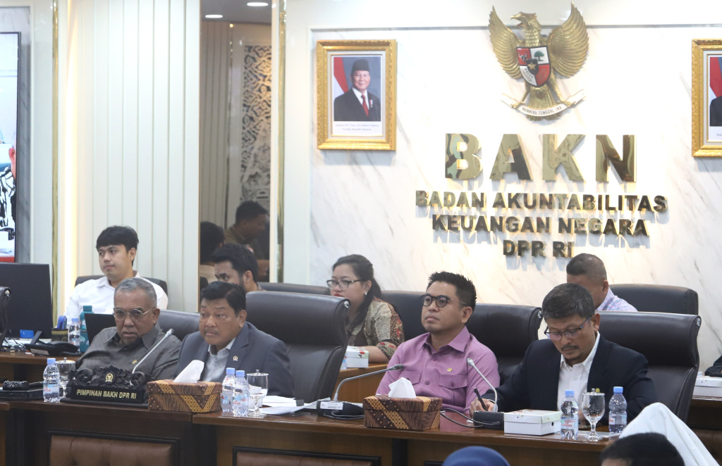BAKN menggelar RDPU dengan BPKP membahas perhitungan kerugian keuangan negara atas kasus-kasus korupsi (Ashar/SinPo.id)
