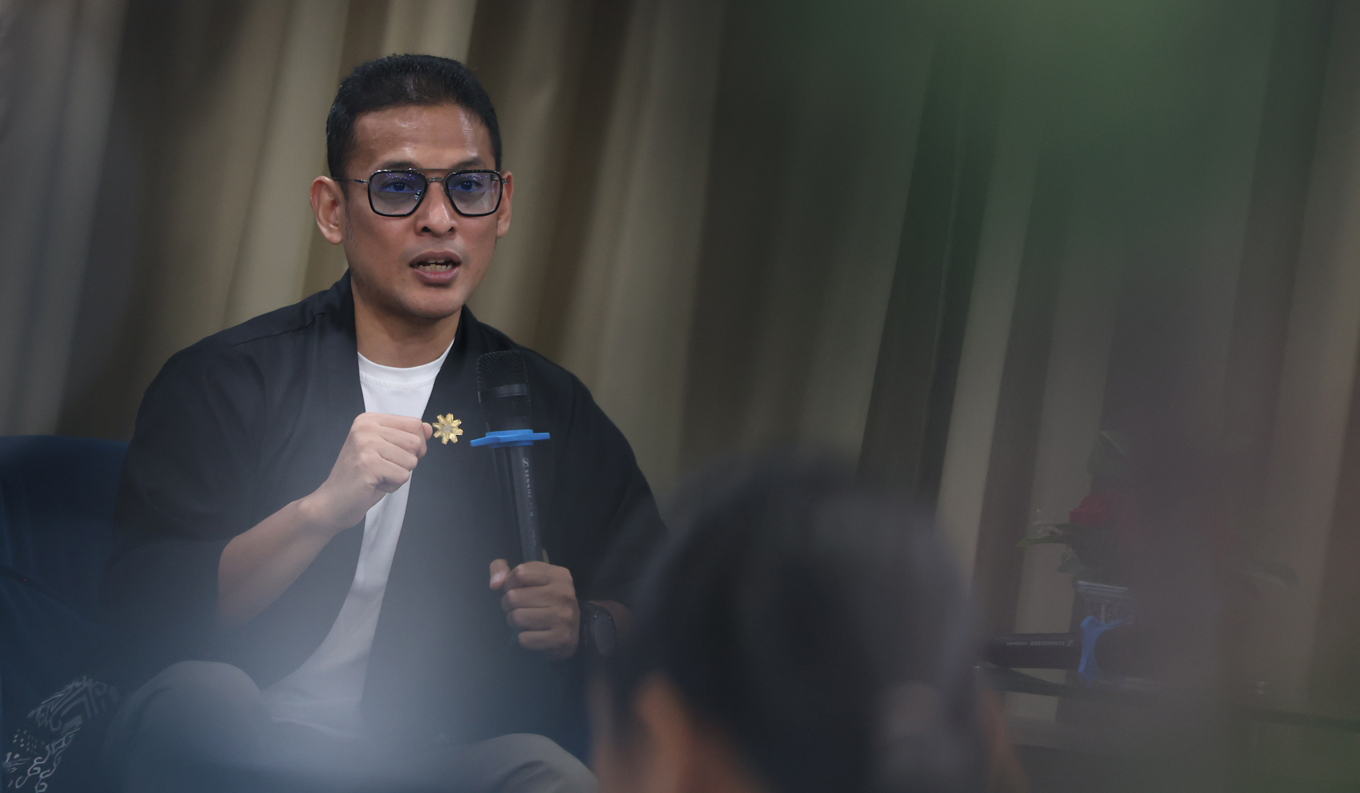 Bakom gelar Media Update. (Agus Priatna/SinPo.id)