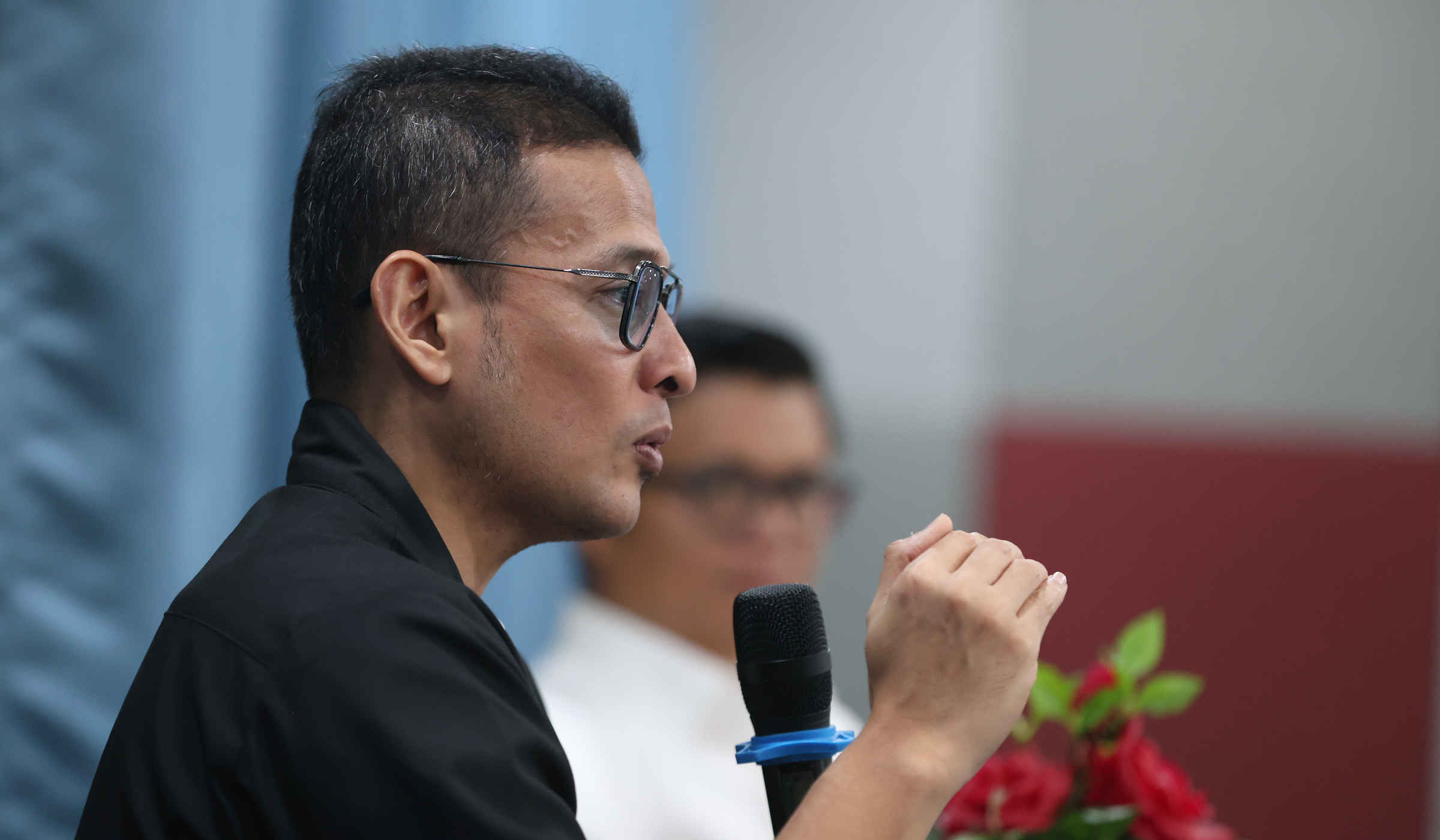 Bakom gelar Media Update. (Agus Priatna/SinPo.id)