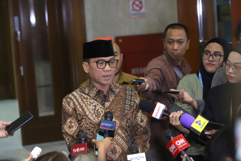 Baleg DPR gelar raker bahas RUU Pilkada dan respon keputusan MK (Ashar/SinPo.id)