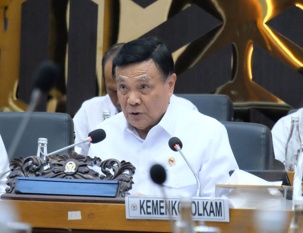 Baleg DPR menggelar raker dengan Menkopolkam dan Wamendag membahas Revisi RUU Pemerintahan Aceh (Ashar/SinPo.id)