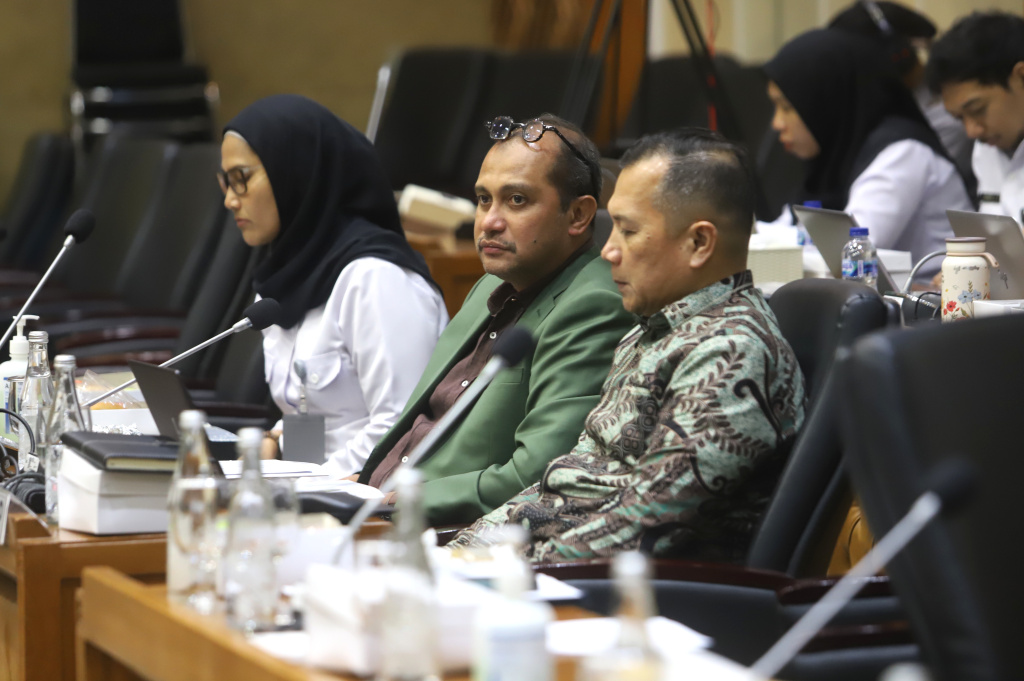 Baleg DPR gelar rapat membahas RUU Prioritas (Ashar/SinPo.id)