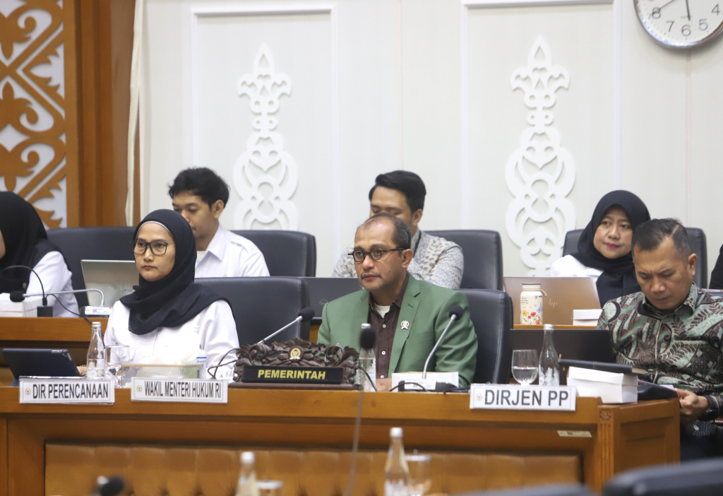 Baleg DPR gelar rapat membahas RUU Prioritas (Ashar/SinPo.id)