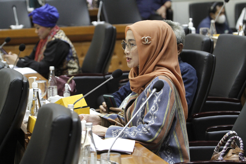 Badan Legislasi DPR RI gelar Rapat Panja tentang Perubahan Undang-Undang No 6 Tahun 2014 tentang perangkat Desa (Ashar/SinPo.id)