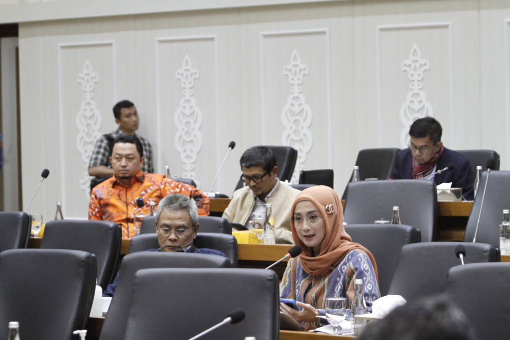 Badan Legislasi DPR RI gelar Rapat Panja tentang Perubahan Undang-Undang No 6 Tahun 2014 tentang perangkat Desa (Ashar/SinPo.id)