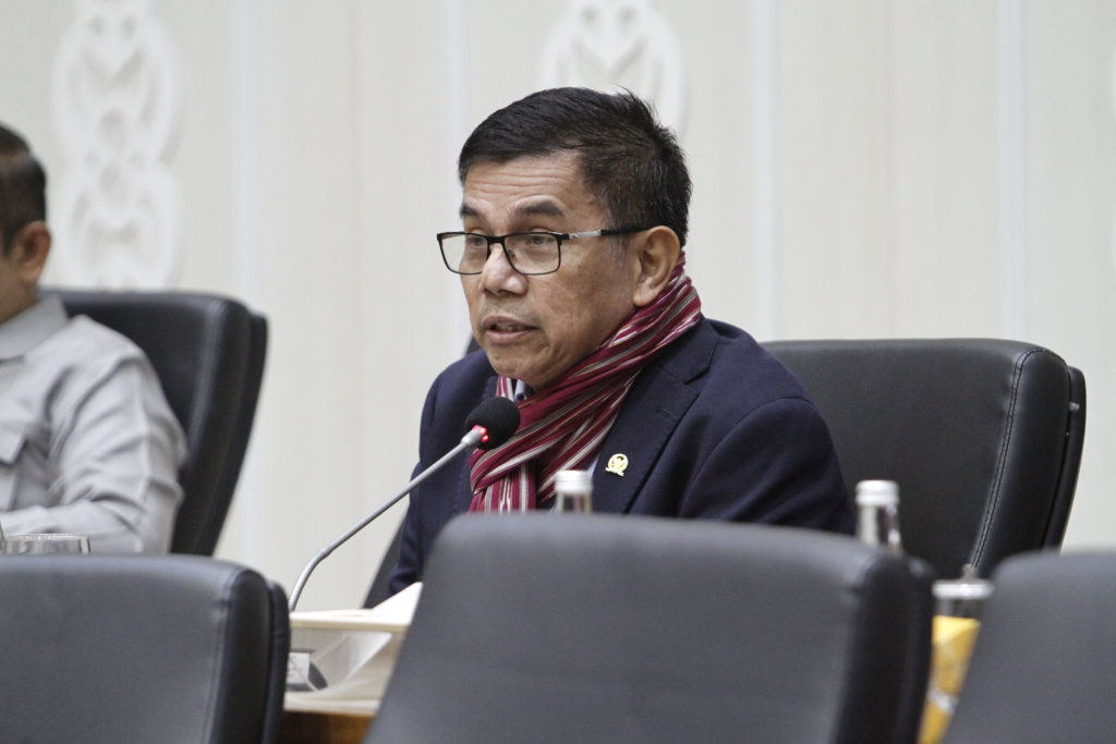 Badan Legislasi DPR RI gelar Rapat Panja tentang Perubahan Undang-Undang No 6 Tahun 2014 tentang perangkat Desa (Ashar/SinPo.id)