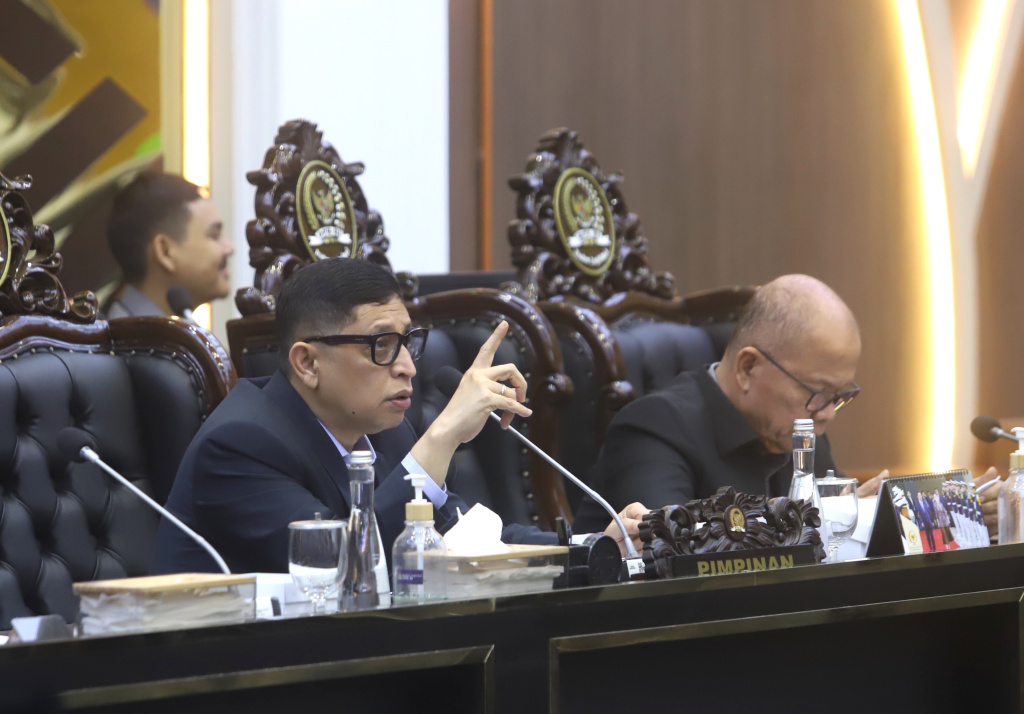 Badan Legislatif (Baleg) DPR menggelar Rapat Panja tentang RUU Pemerintahan Aceh (Ashar/SinPo.id)