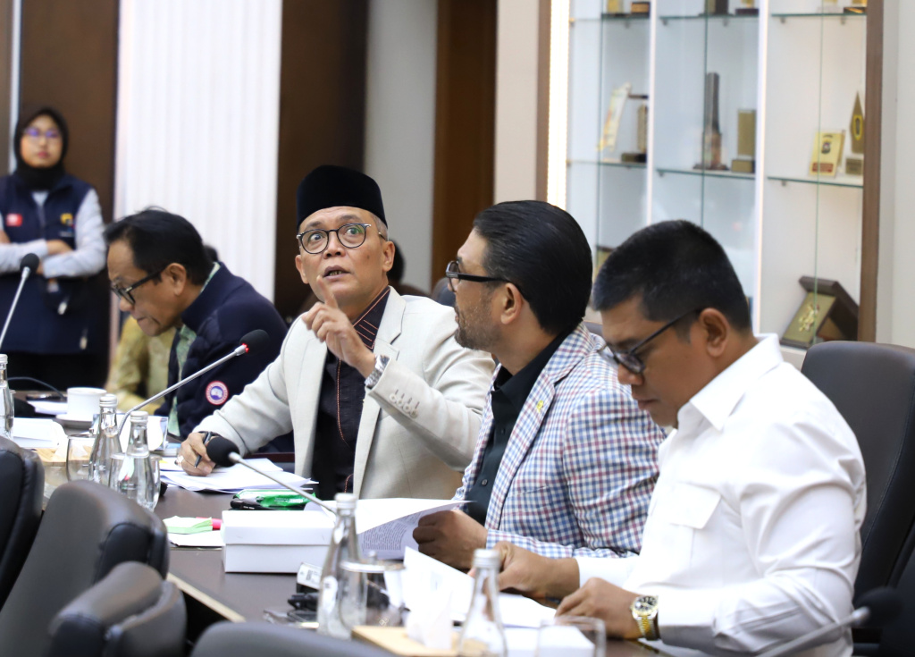 Badan Legislatif (Baleg) DPR menggelar Rapat Panja tentang RUU Pemerintahan Aceh (Ashar/SinPo.id)