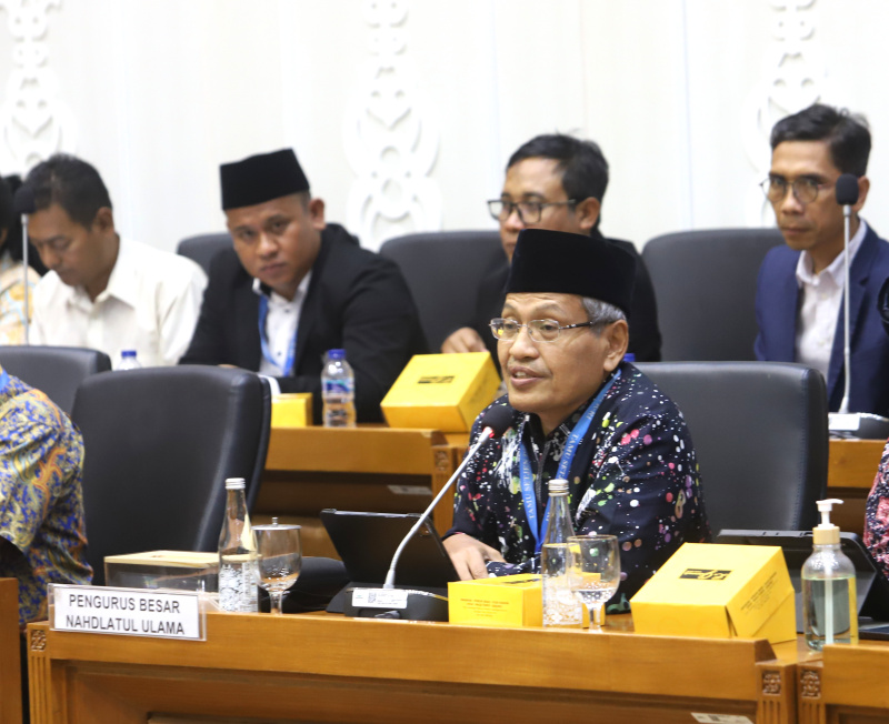 Baleg DPR gelar RDPU dengan Asosiasi Penambang Nikel (APNI), PBNU dan Muhammadiyah (Ashar/SinPo.id)