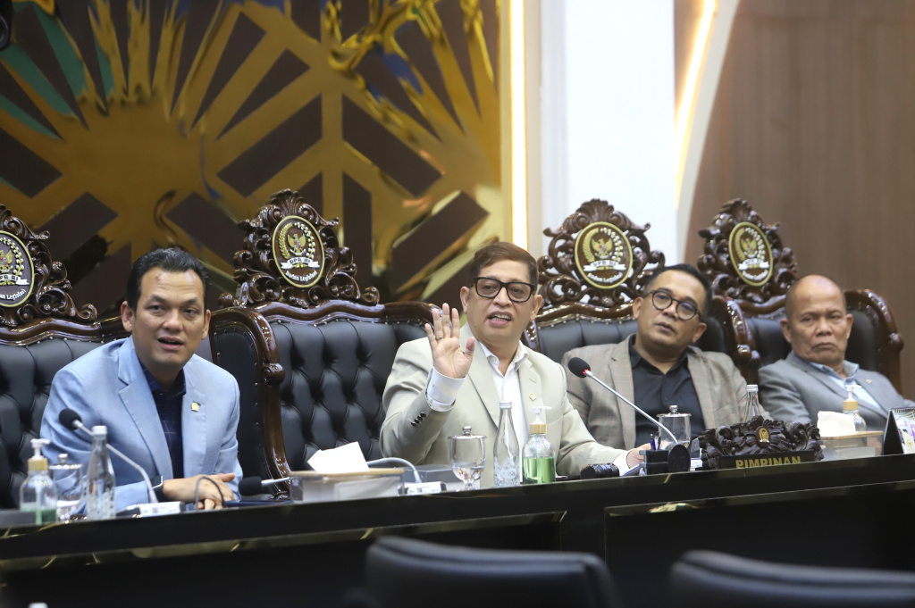 Baleg DPR menyetujui hasil penyusunan RUU tentang Pemerintahan Aceh (Ashar/SinPo.id)
