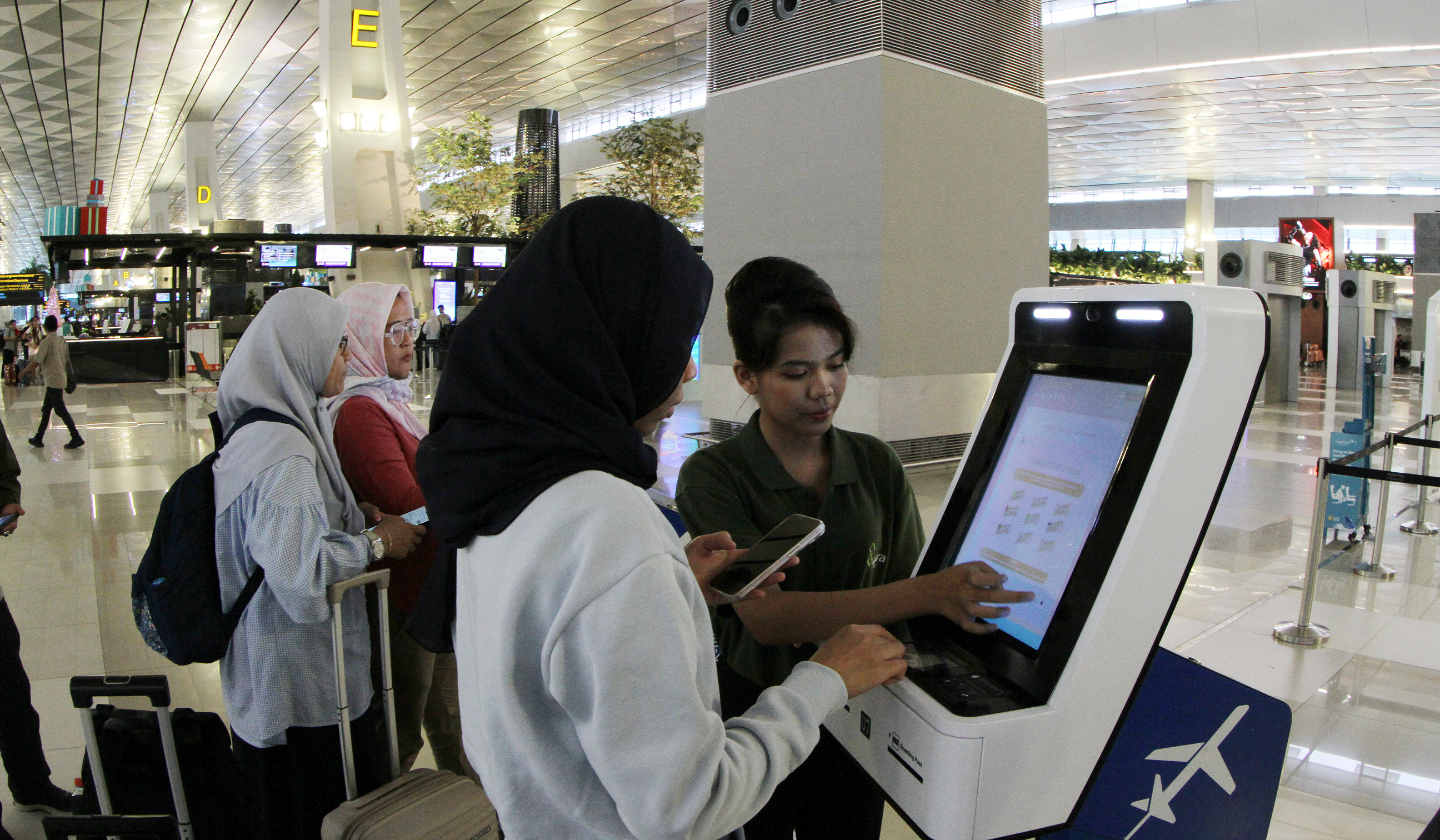 Terminal 3 Bandara Soetta. (Agus Priatna/SinPo.id)