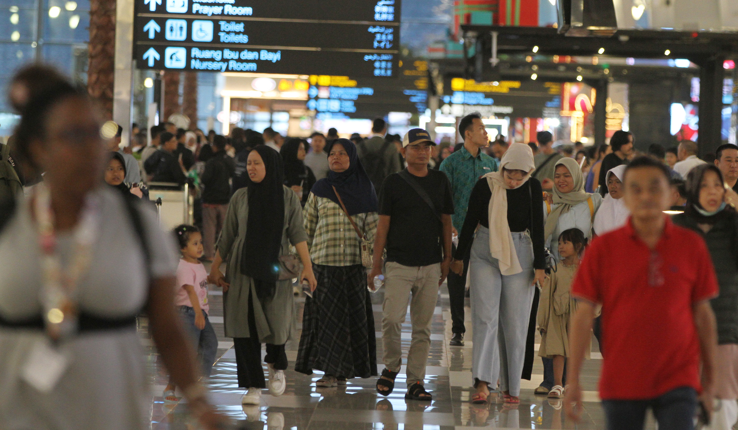 Terminal 3 Bandara Soetta. (Agus Priatna/SinPo.id)