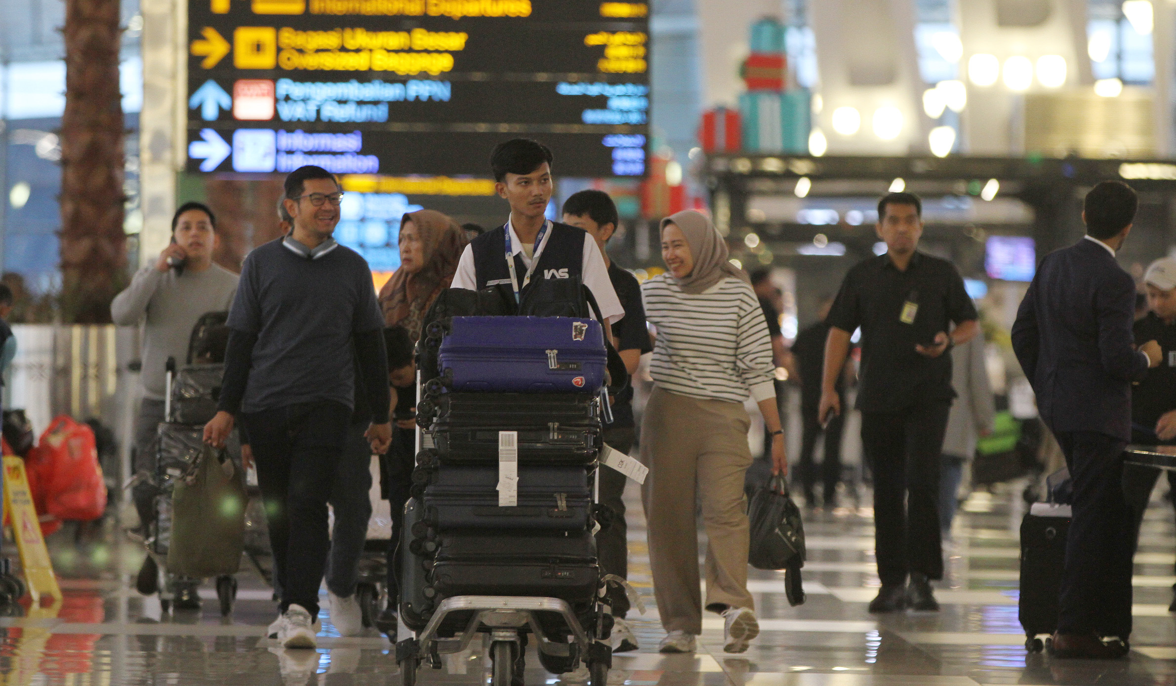 Terminal 3 Bandara Soetta. (Agus Priatna/SinPo.id)