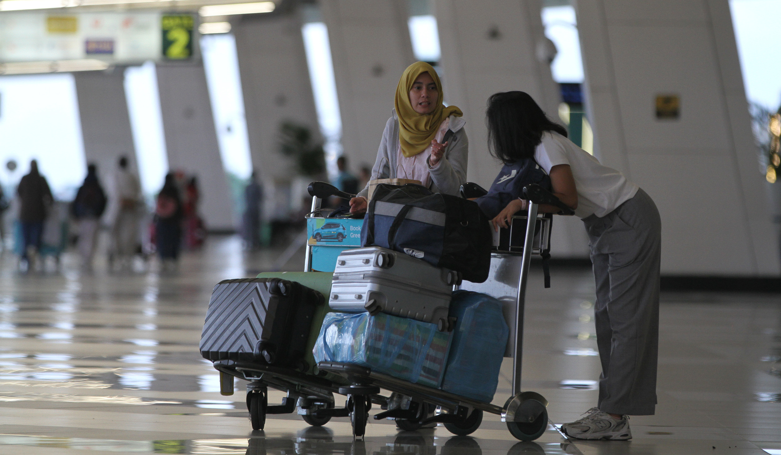 Terminal 3 Bandara Soetta. (Agus Priatna/SinPo.id)