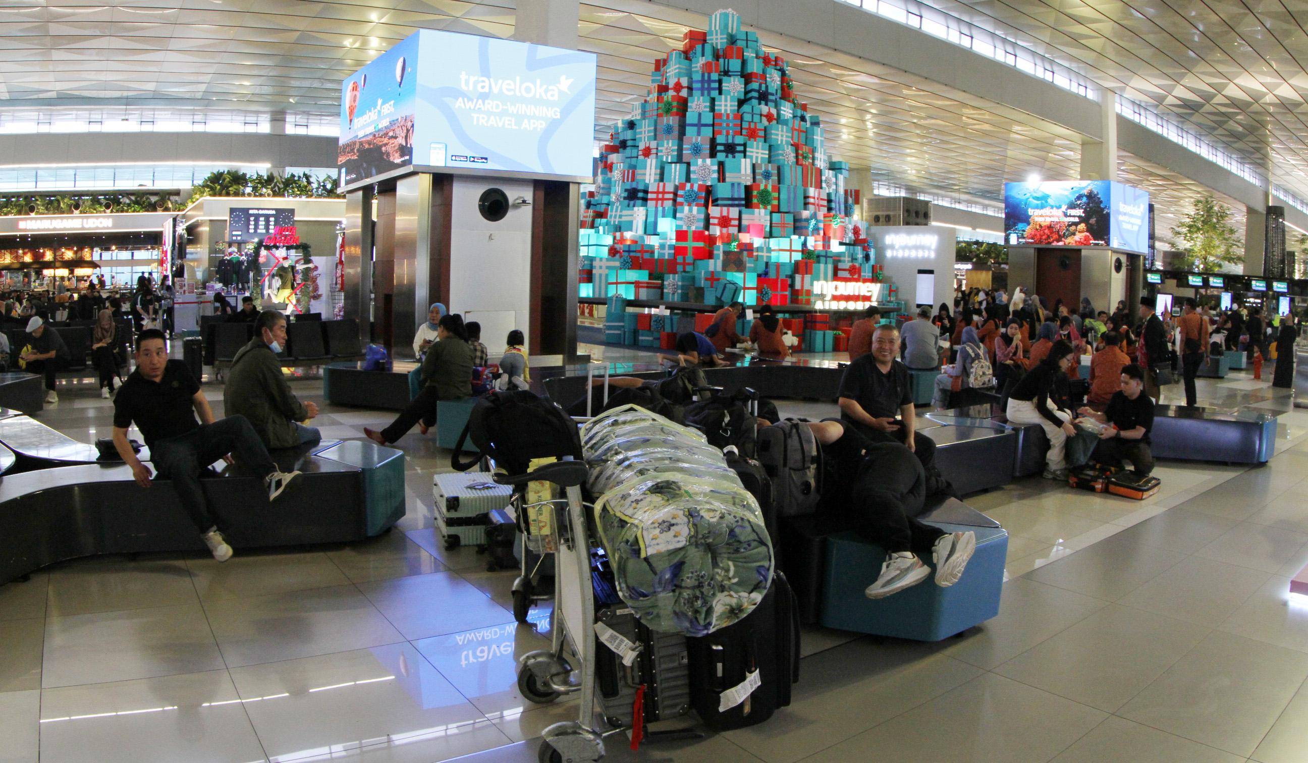 Terminal 3 Bandara Soetta. (Agus Priatna/SinPo.id)