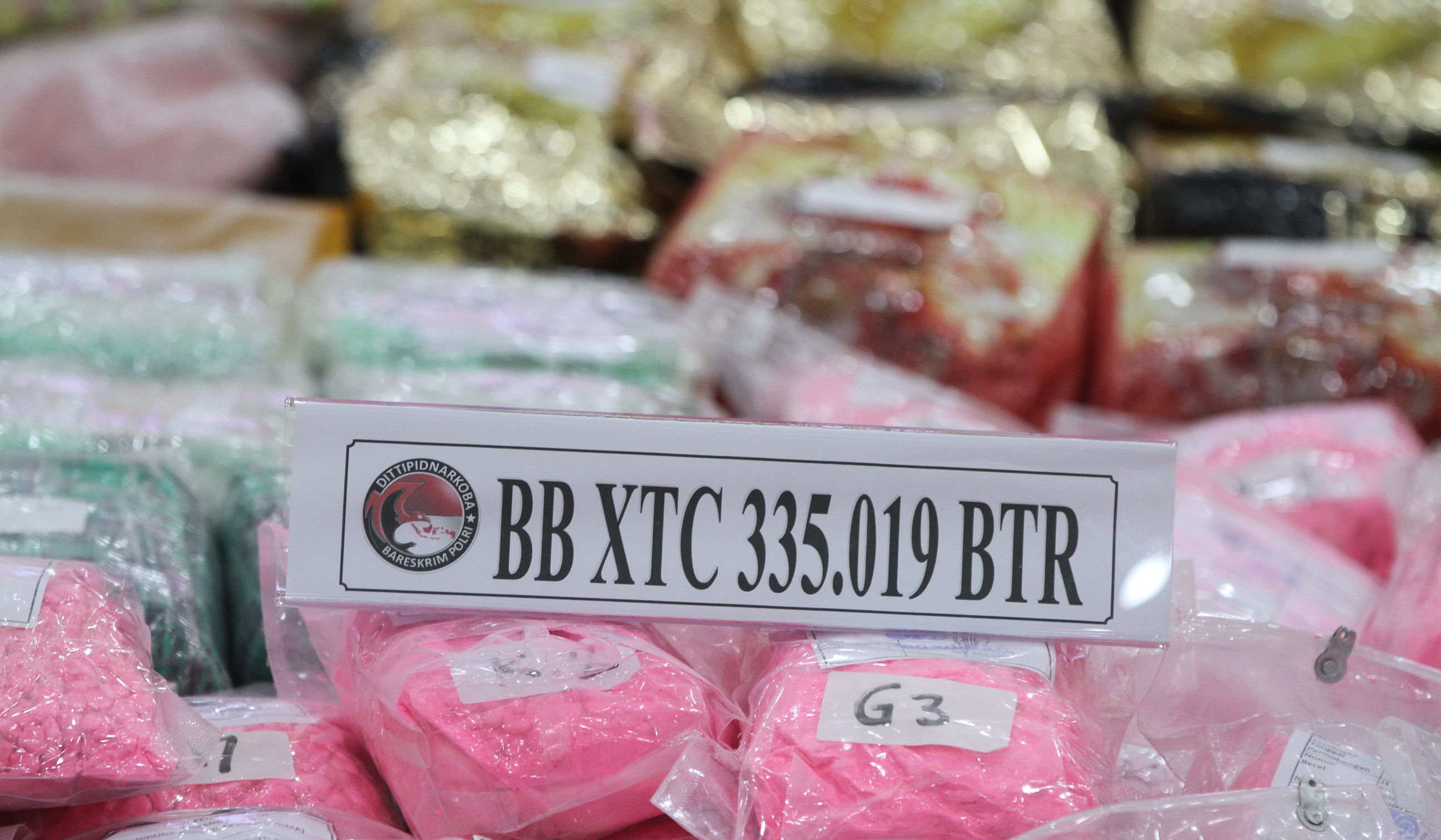 Pengungkapan narkoba sepanjang Januari-Oktober 2025. (Agus Priatna/SinPo.id)