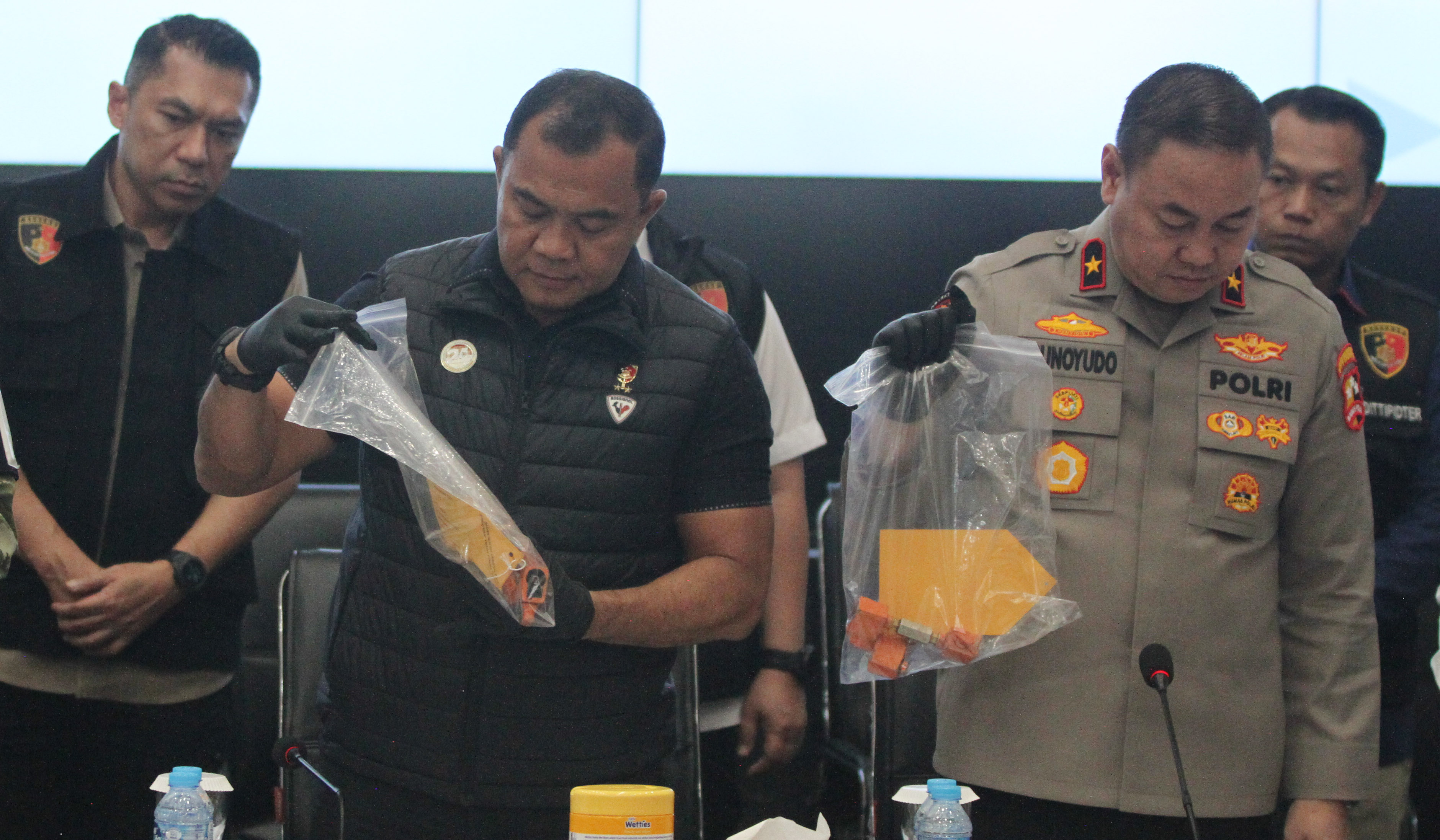 Bareskrim ungkap penyalahgunaan BBM dan LPG Subsidi. (Agus Priatna/SinPo.id)