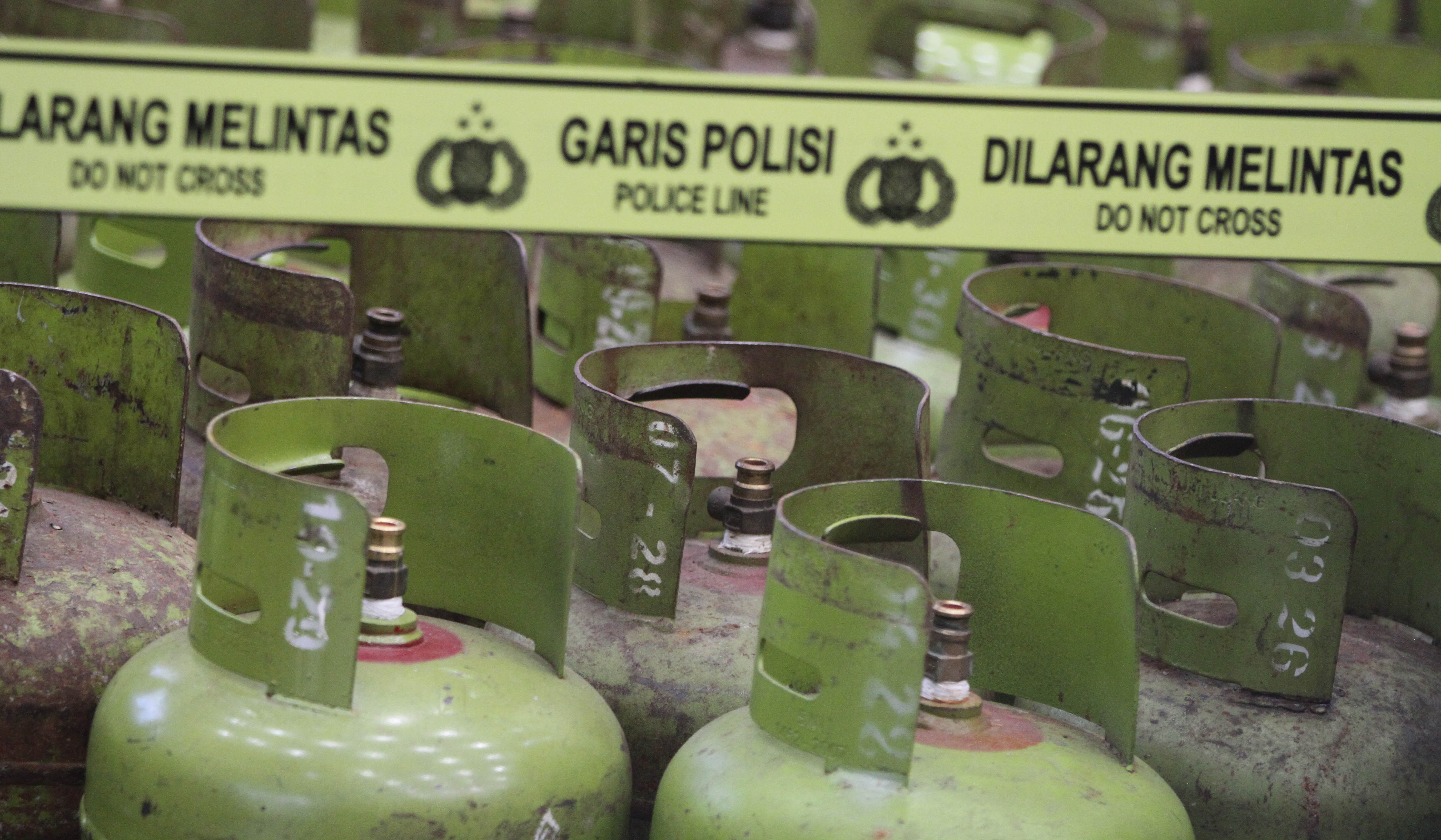 Bareskrim ungkap penyalahgunaan BBM dan LPG Subsidi. (Agus Priatna/SinPo.id)