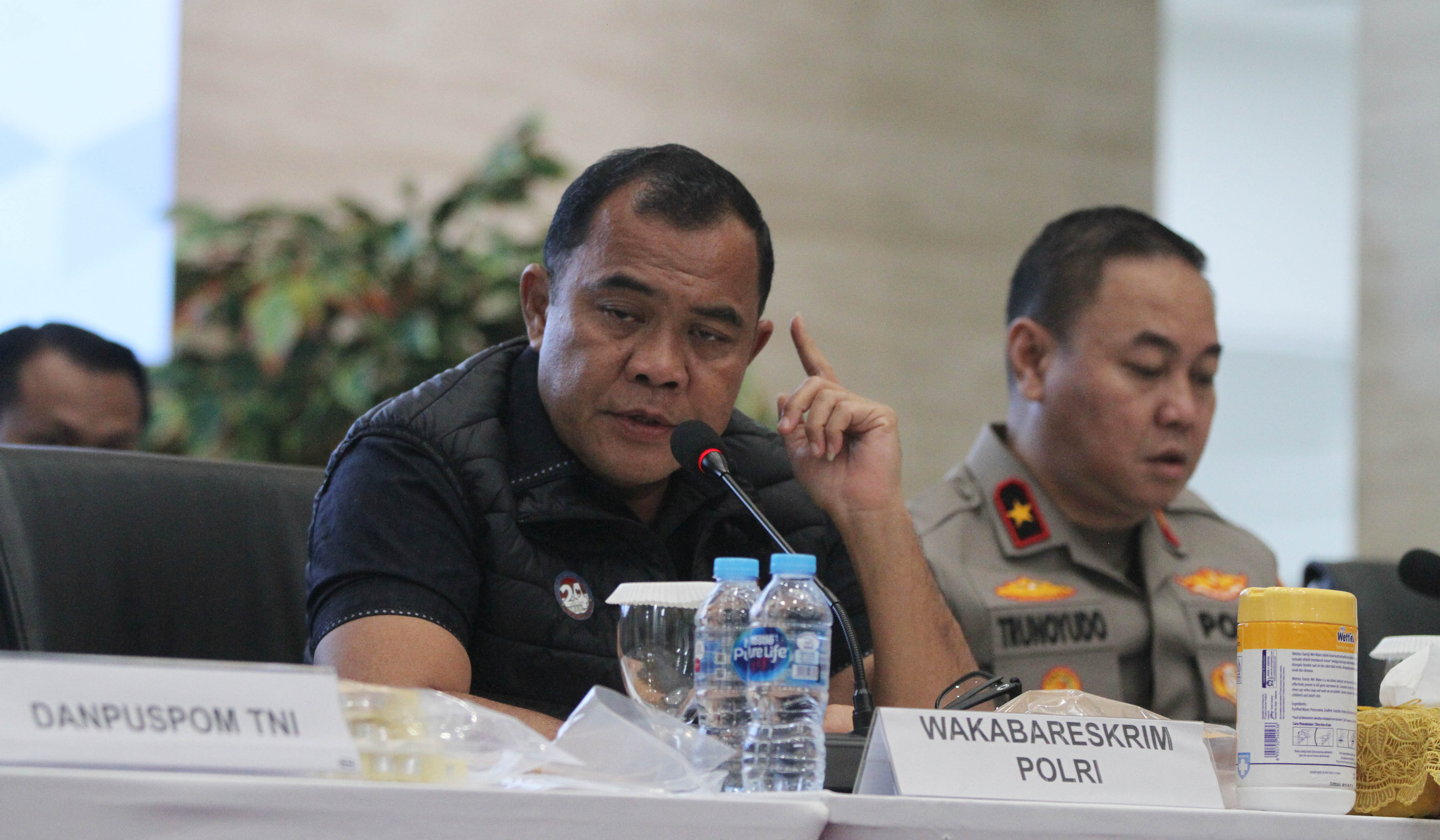 Bareskrim ungkap penyalahgunaan BBM dan LPG Subsidi. (Agus Priatna/SinPo.id)