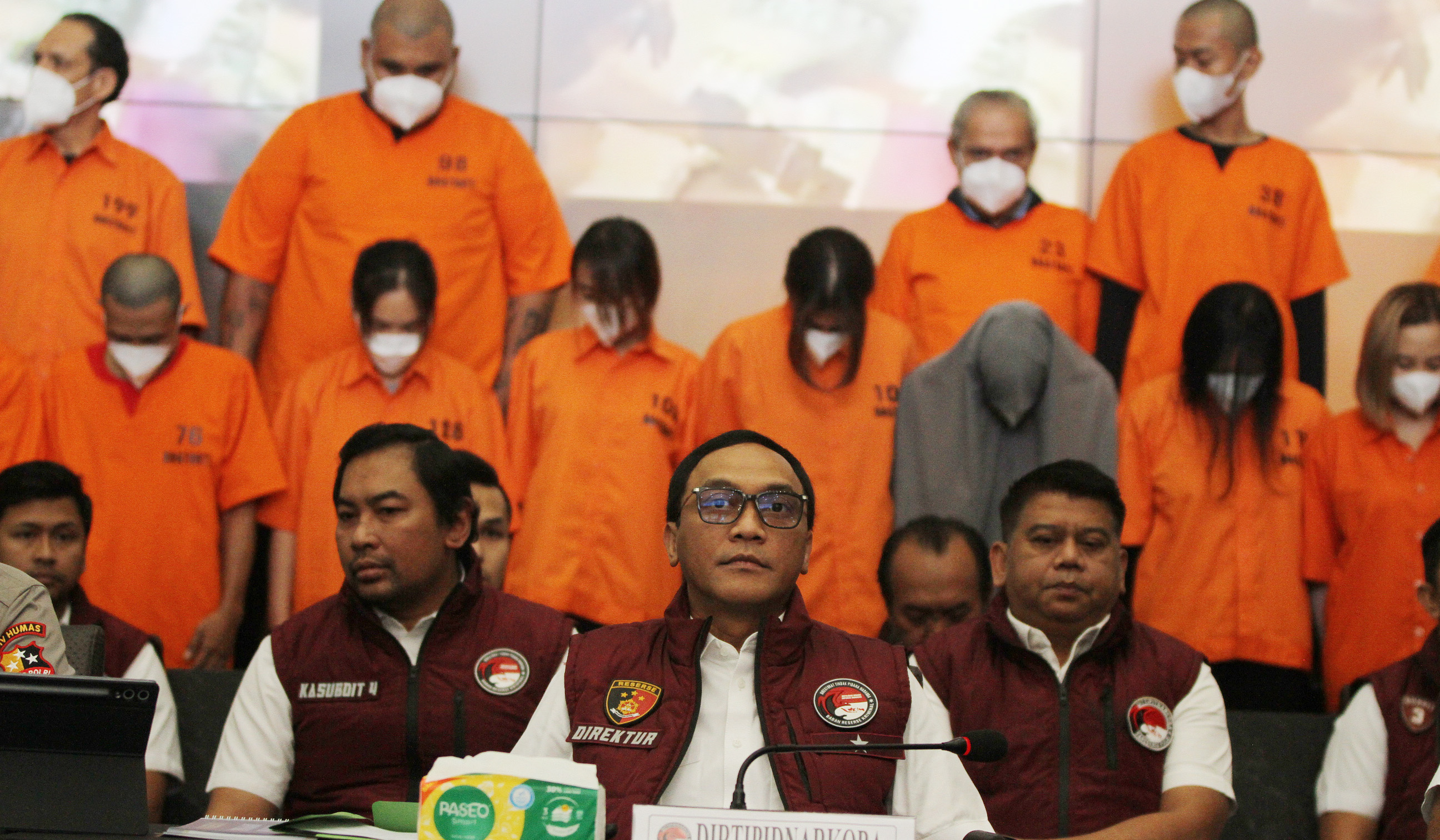 Pengungkapan narkotika jelang DWP Bali. (Agus Priatna/SinPo.id)