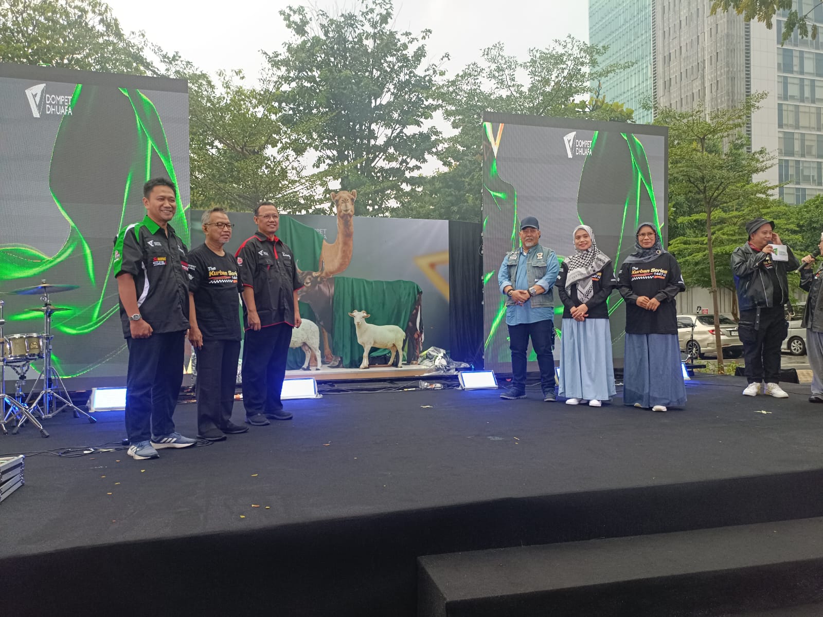 Dompet Dhuafa kembali akan menggelar program pembagian daging kurban menjelang Hari Raya Idul Adha di Cibis (Ashar/SinPo.id)