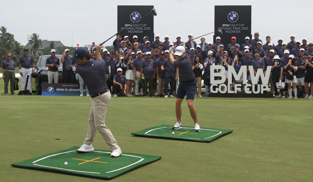 BMW Golf Cup final 2025 digelar di Damai Indah Golf PIK (Ashar/SinPo.id)
