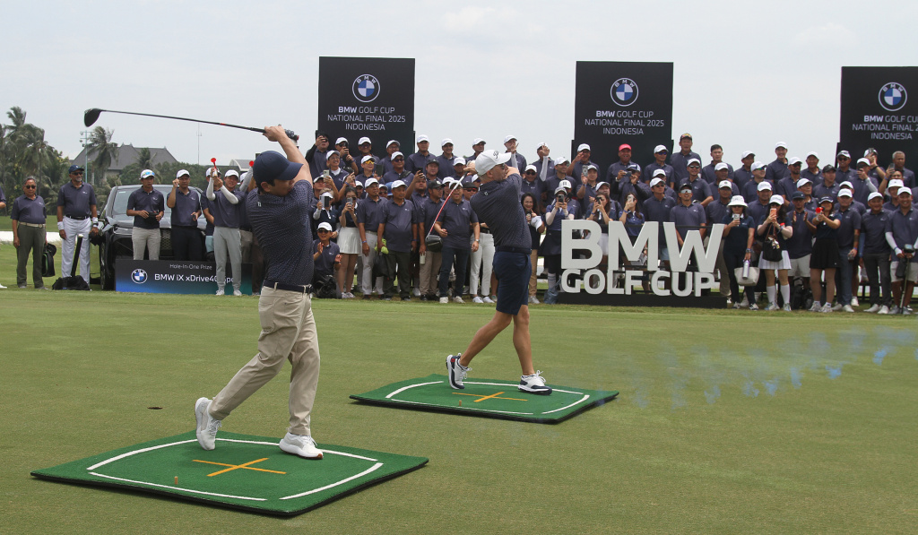 BMW Golf Cup final 2025 digelar di Damai Indah Golf PIK (Ashar/SinPo.id)